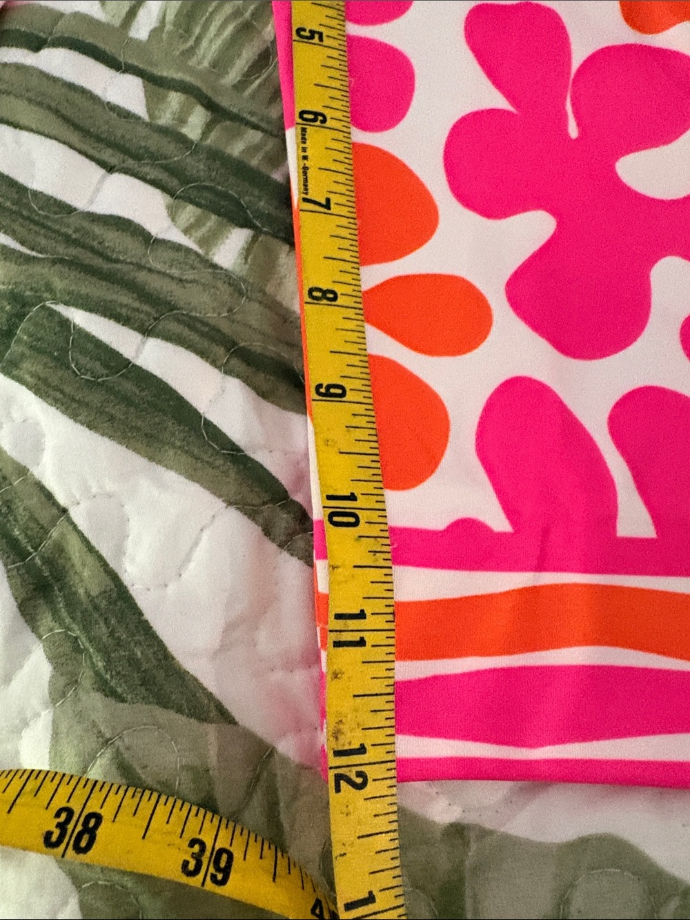 Gretchen Scott Split-Neck Tunic in Hot Pink & Orange XL - Picture 6 of 7